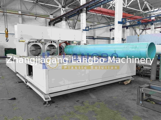 Plastic PVC CPVC UPVC Water Electrical Conduit Pipe Tube Extrusion Production Line Machine met extruder Haul Off Cutting