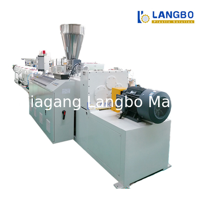 Plastic PVC CPVC UPVC Water Electrical Conduit Pipe Tube Extrusion Production Line Machine met extruder Haul Off Cutting