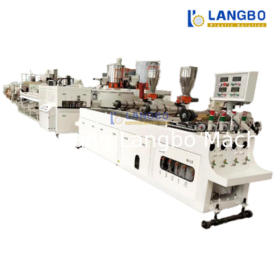 Plastic Water Supply Rigid Pipe Making Extruder Machine voor PE PPR PVC