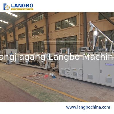 Pvc-Buis die Machine, pvc-Pijpextruder, kegel tweelingschroefextruder maken