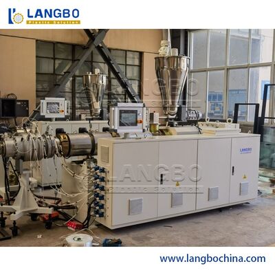 Volledig automatische conische tweeschroefextruder