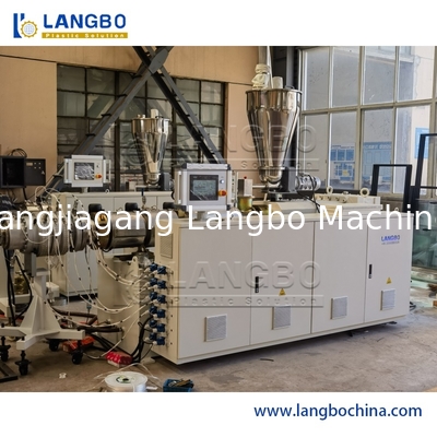 Pvc-Buis die Machine, pvc-Pijpextruder, kegel tweelingschroefextruder maken