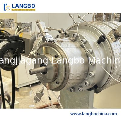 Productie van PVC-leidingen Extrusie van plastic buizen