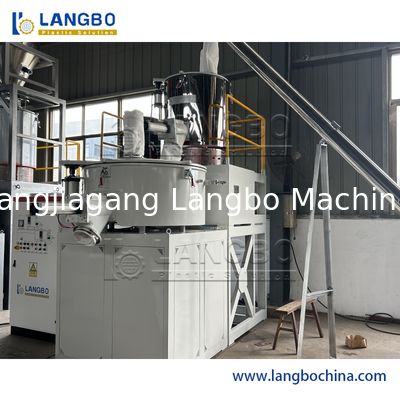 PVC Mengmachine Plastic Poeder Verwarmings- en Koelmixer Eenheid