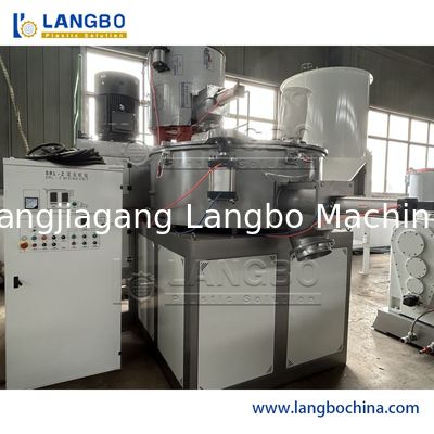 Volautomatische Hogesnelheid PVC Verwarmings- en Koelkunststofmenger met Geavanceerde Technologie