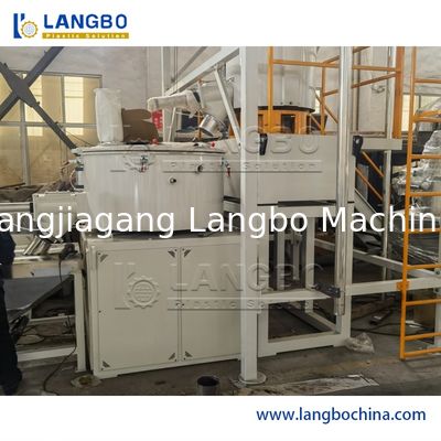 High Speed Hot/Cool Plastic Turbo Mixer voor WPC PVC-poederhars