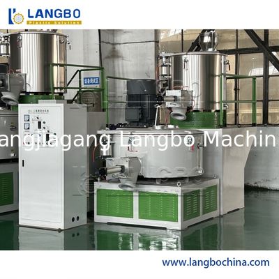Kunststofindustrie PVC Mixer Mengmachine – Extruder met Automatische Voeding Doseer Transportband voor SPC Vloerlijn