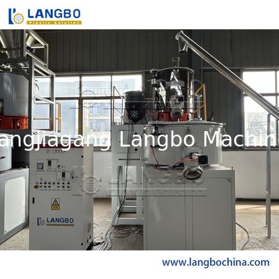 Hoge snelheidseffectieve PVC-mixer voor de verwerking van kunststoffen