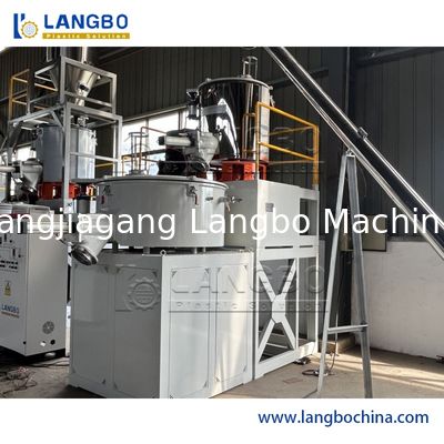 Industriële PVC-poeder snelmenger met verwarmings- en koelsysteem voor harde PVC-verbindingen