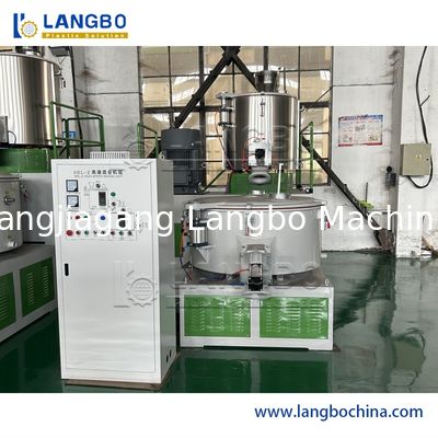 PVC-machines voor het koelen en het opwarmen van plastic poeder