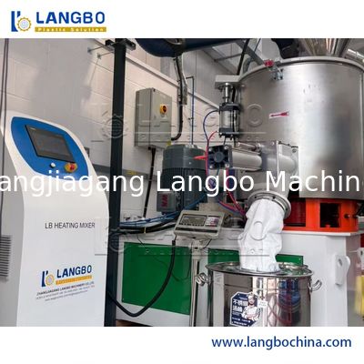 Kunststofindustrie PVC Mixer Mengmachine – Extruder met Automatische Voeding Doseer Transportband voor SPC Vloerlijn