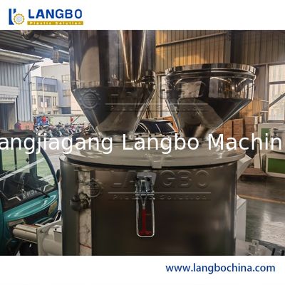 Hoge snelheidseffectieve PVC-mixer voor de verwerking van kunststoffen