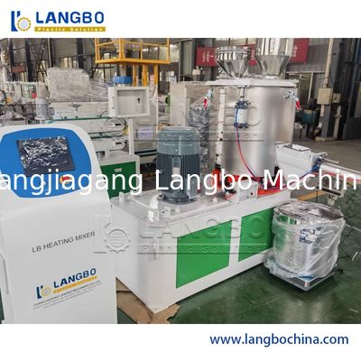 Plasticmenger met hoge capaciteit, verticale mengunit