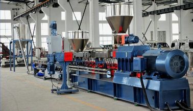 LDPE Hdpe de Dubbele Machine van de Schroefextruder, de Golfpijp die van pvc PE Machine maken