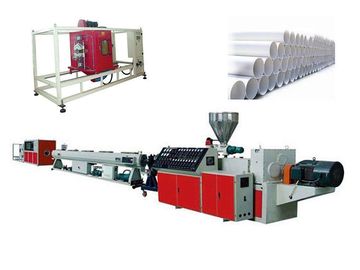 Extruder van de de Motor de Kegel Tweelingschroef van Siemens voor de Pijp van het de Watervoorzieningssysteem van pvc