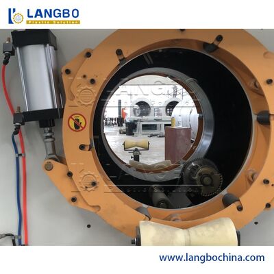 CE ISO Pvc-buis-extrudermachine 80/156 met conische tweeschroef-extruder