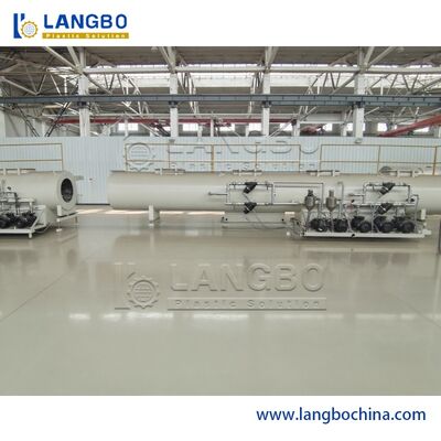 CE ISO Pvc-buis-extrudermachine 80/156 met conische tweeschroef-extruder