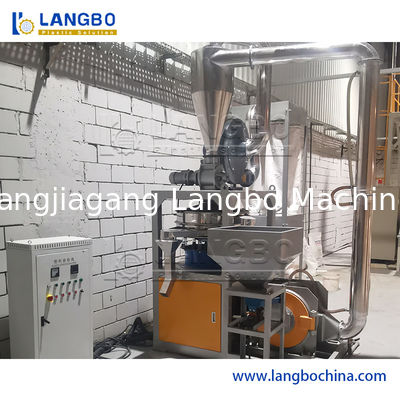 Plastic Hard Pieces Grinding PVC Powder Pulverizer Maker