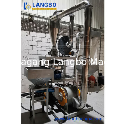 Afvalplastic PE LDPE maal- en verpulveringsmachine