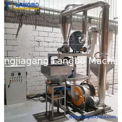 Plastic Hard Pieces Grinding PVC Powder Pulverizer Maker