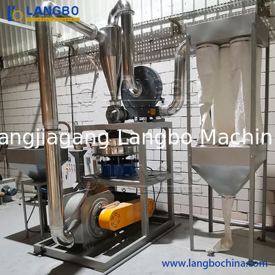 Plastic Hard Pieces Grinding PVC Powder Pulverizer Maker