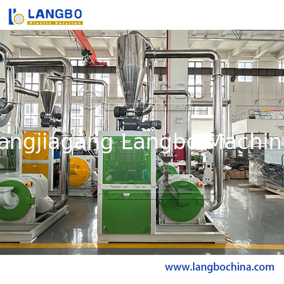 Plastic Hard Pieces Grinder PVC Powder Pulverizer Maker