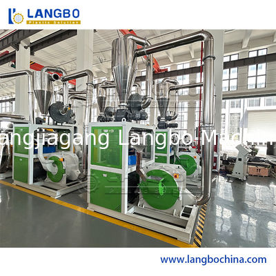 PP PE PVC Pulverizer Milling Machine Afval Plastic Pulverizer Disc Grinding Milling Machine