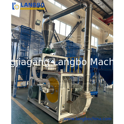 PP PE PVC-schrootmachine voor het slijpen van afval van kunststof