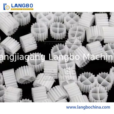 PE HDPE Mbbr Biofilm Carrier Extrusie Machine