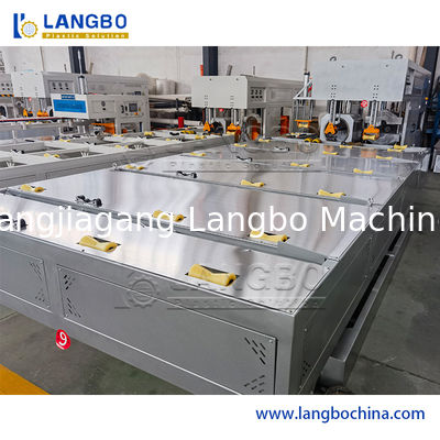 Pvc-de Machine van Pijpbelling 16 - 250mm Intern PLC van de Pijpdiameter Systeem