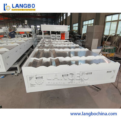 250 mm R U Plastic Pipe Belling Machine Volledig automatisch