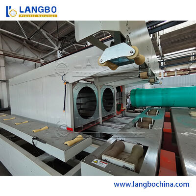 250 mm R U Plastic Pipe Belling Machine Volledig automatisch