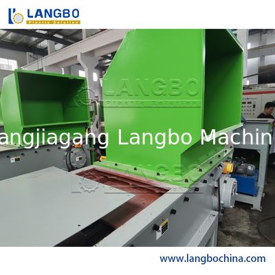 Industriële plastic pallet pet flessen Shredder machine voor afvalband Hout pallet rubber recycling