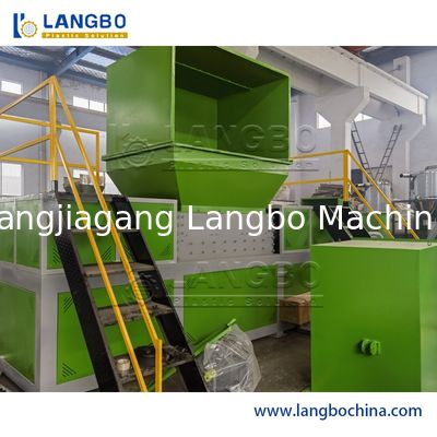 Wood/Metal/Plastic/Cardboard/Scrap Shredder Machine Home Kitchen Food Waste Garbage Mini Small Twin Shaft Shredder Machine