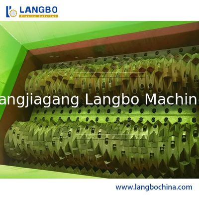 Plastic recycling bottle bag film plastic shredder machine