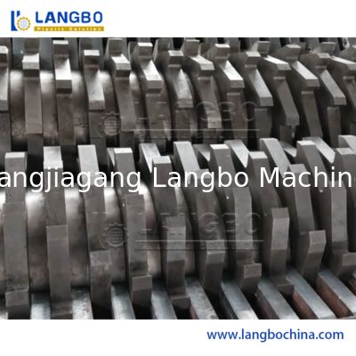 PET-flessen Plastic PP PE Folie Metaal Crusher Papier Hout Plastic Machine Recycling Machines Enkelschijfsversnipperaar
