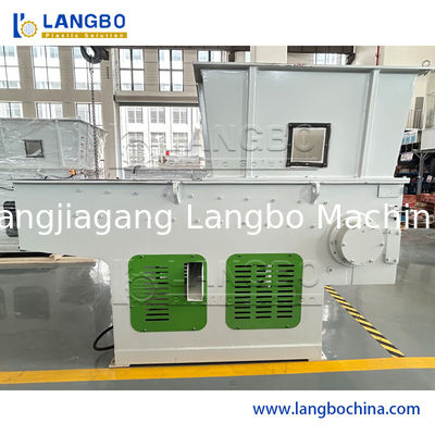 Industriële textiel plastic fles geweven zak PP/PE/HDPE/LDPE recycling crusher productiemachine afval plastic malen enkele as shredder