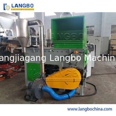 Plastic fles Woven Bag PP/PE/HDPE/LDPE Recycling Shredder Manufacturing Machine Waste Plastic Grinding Single Shaft Shredder