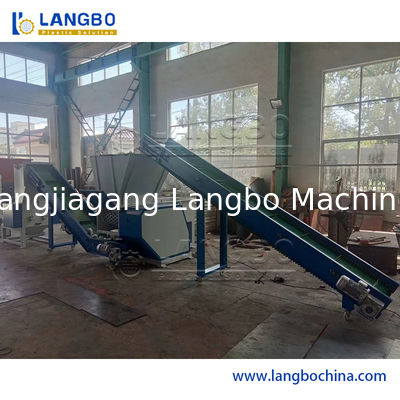 Schroefmachine Plastic Crusher Machine Rapid Chipper Plant voor recycling 16-800mm Afval Grote diameter Grote HDPE-pijp Grote PE-pijp