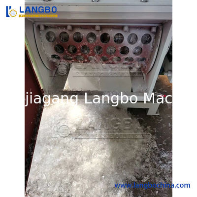 Plasticversnippermachine voor industriële afvalbrokken, karton versnipperen, vermalen, recyclen