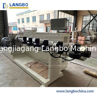 Plastic Enige Schroefextruder 150 - de Snelheid van 1500KG/h-voor PE Rioleringspijp