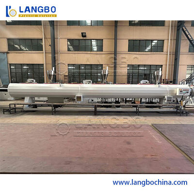 Van de de Hoge snelheids Plastic Pijp van ISO het Grote Capataiy de Machinehdpe Vacuüm van de de Pijpkaliberbepaling van Ppr