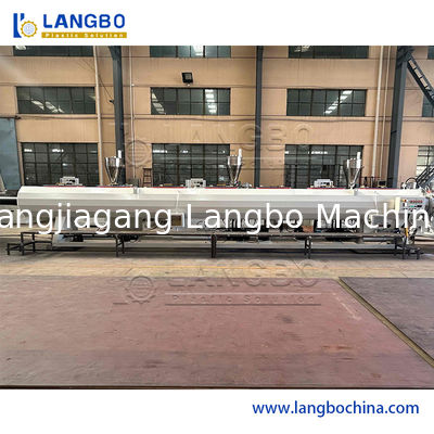 Productielijn voor het extruderen van PE- en HDPE-buizen met een enkele schroef