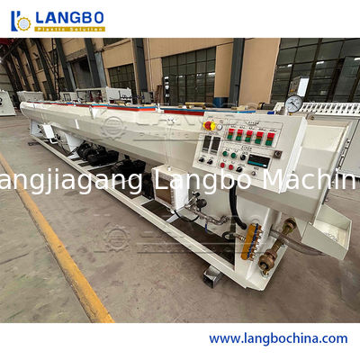 16-630 mm PVC CPVC UPVC / HDPE / LDPE / PE PP PPR leidingspijp / slang tweeling & Single Screw Extruder / Extrusion Plastic Making Machine voor water / gasvoorziening