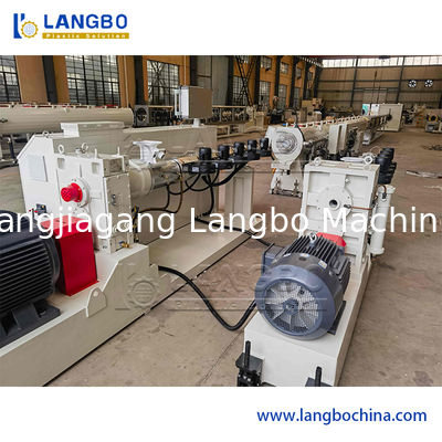 Groothandel Plastic PE HDPE PPR Water Gas Olie Toevoer Pijp Buis Extrusie Productielijn Enkele Schroef Extruder Maakmachine