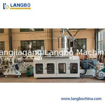 Geavanceerde Volautomatische PVC PE Plastic Slang Buizen Maakmachine Apparatuur Met PLC Touchscreen Besturing