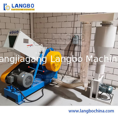 Afval PET/HDPE/LDPE/PP/PE Flessen Geweven Zakken Plastic Recycling Crusher Machine