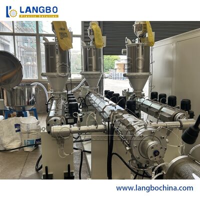 Energiebesparende Automatische 16-63mm PPR Pijp Extrusie Machine