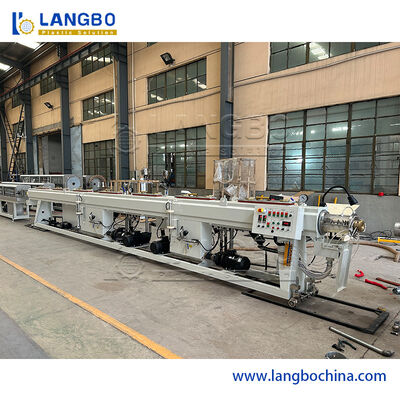 Van de de Hoge snelheids Plastic Pijp van ISO het Grote Capataiy de Machinehdpe Vacuüm van de de Pijpkaliberbepaling van Ppr