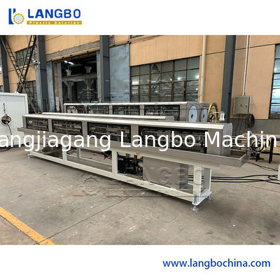 PPR Pijp Extrusielijn met 3-laags Co-extrusie SIEMENS PLC Besturing voor 20-110mm Pijpmaten